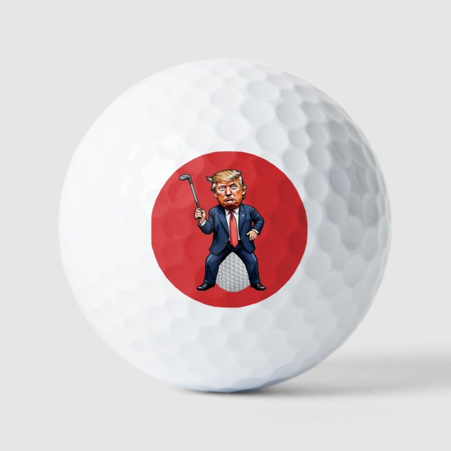 Balles De Golf Prenez l'objectif Trump (Recto)