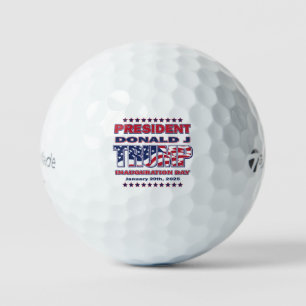Balles De Golf Président Trump 2025