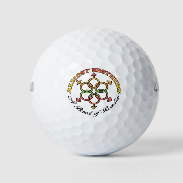 Balles De Golf Presque Brothers Golf Balls (Devant)