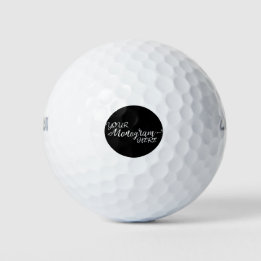 Balles De Golf prime personnalisée monogrammée