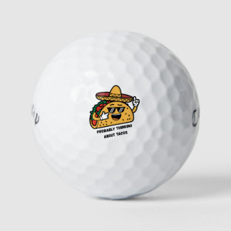 Balles De Golf 'Probablement en train de penser aux tacos' Amateu