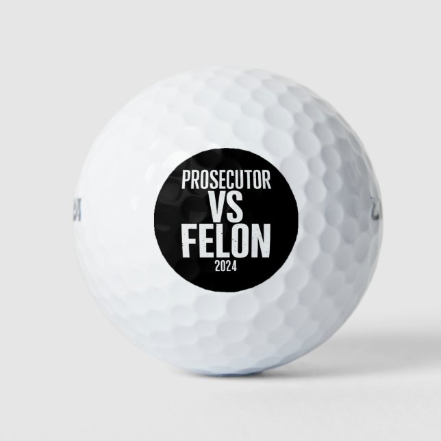 Balles De Golf Procureur contre délinquant 2024  (Devant)