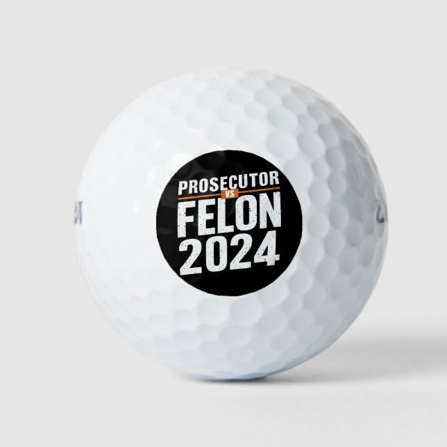 Balles De Golf Procureur contre délinquant 2024  (Devant)