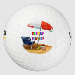 Balles De Golf Professeur à la retraite, temps de se détendre