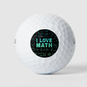 Balles De Golf Professeur De Mathématiques Ou Professeur De Mathé