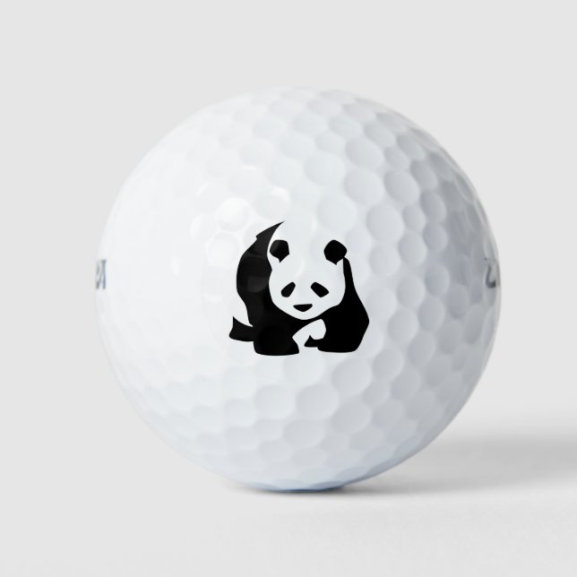 Balles De Golf Promenade Panda (Devant)