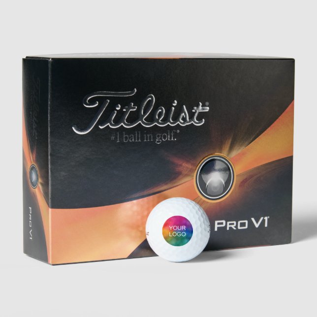 Balles De Golf Promotional Upload Your Logo Titleist 2023 Pro V1 (Conditionnement)
