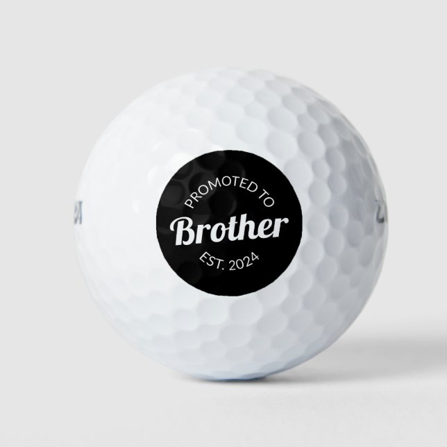 Balles De Golf Promu À Frère Est. 2024 I (Devant)