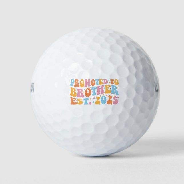 Balles De Golf Promu À Frère Est. III 2025 (Devant)