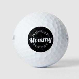 Balles De Golf Promue Maman dès 2027 Annonce de Nouvelle Maman I