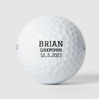 Proposez à votre Groomsman avec personnalisation G