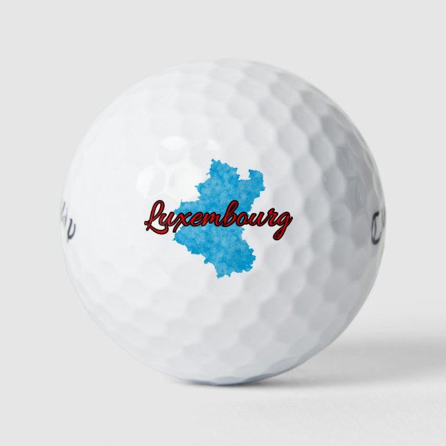 Balles De Golf Province de Luxembourg (Belgique) (Devant)