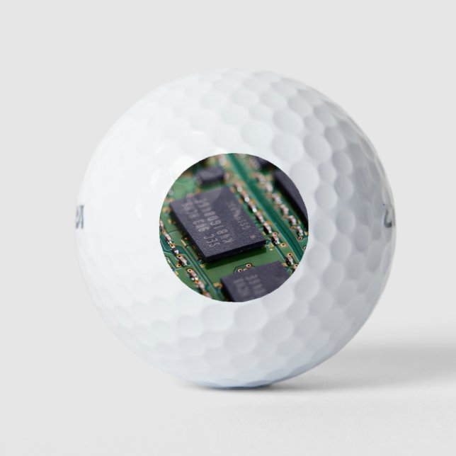 Balles De Golf Puce de mémoire d'ordinateur (Devant)