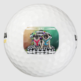 Balles De Golf Pugsgiving Mardi Gras 2015 - Moose & Maggie - Carl