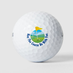 Balles De Golf Que Le Parcours Soit Avec