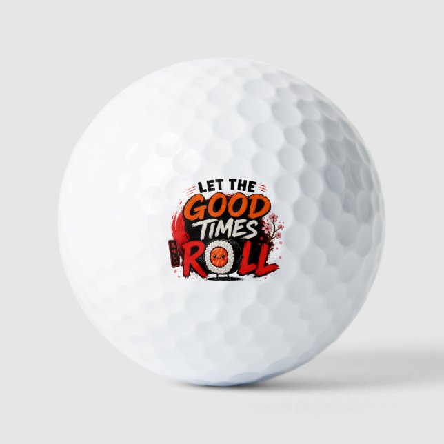 Balles De Golf Que les bons temps roulent  (Recto)