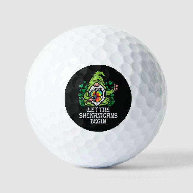 Balles De Golf Que les Shenanigans commencent (Recto)