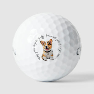 Balles De Golf 'Que Votre Journée Soit Douillette, Amusante Et Pl