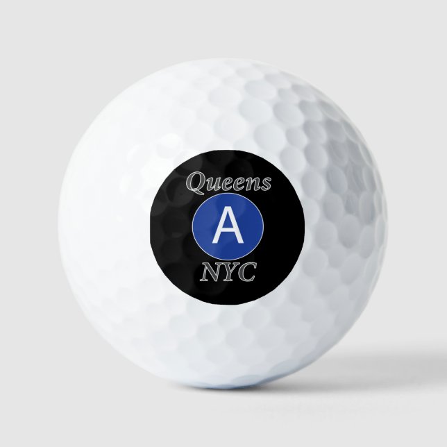 Balles De Golf Queens NYC A Train (Recto)