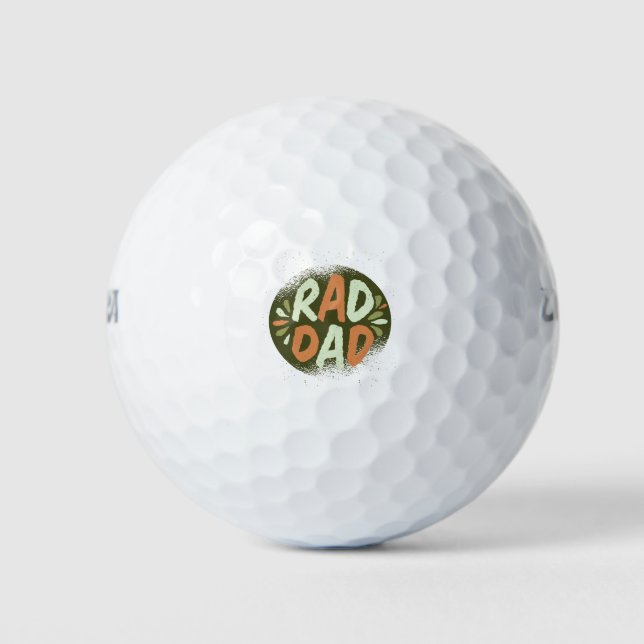 Balles De Golf Rad Papa (Devant)