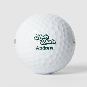 Balles De Golf Rad Papa Retro Type Personnalisé Golf Balls