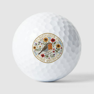 Balles De Golf Radicalisé par un design d'oiseau de décence fonda