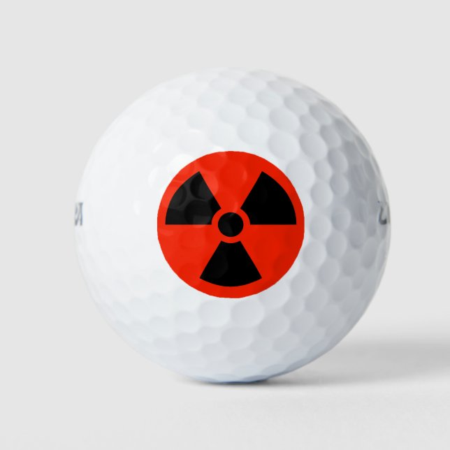 Balles De Golf Radioactif (Devant)