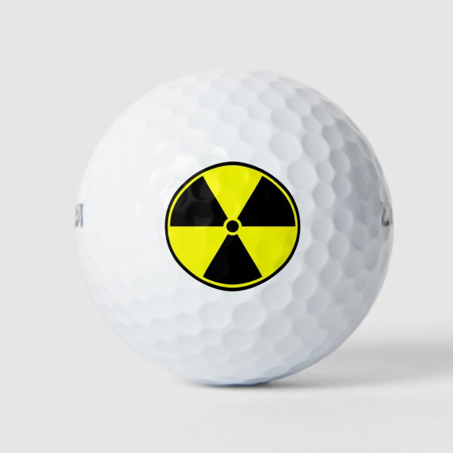 BALLES DE GOLF RADIOACTIF (Devant)