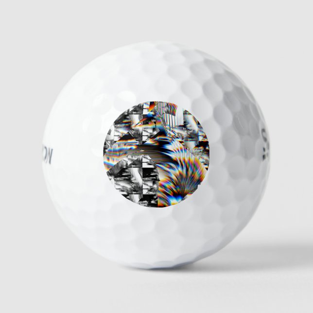 Balles De Golf Rainbow Assault  Golf Balls (Recto)