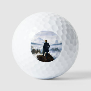 Balles De Golf Randonneur au-dessus de la mer de nuages, Caspar D