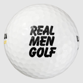 Balles De Golf Real Men Golf