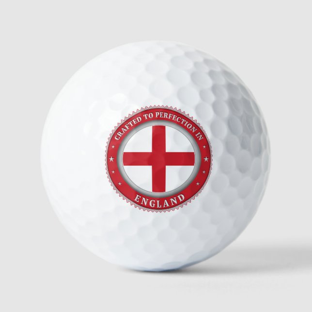 Balles De Golf Réalisé À La Perfection En Angleterre (Recto)