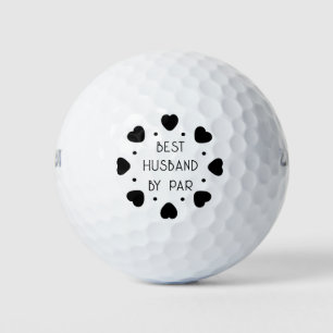 BALLES DE GOLF RÉCOLTE DU COEUR MEILLEUR MARI PAR
