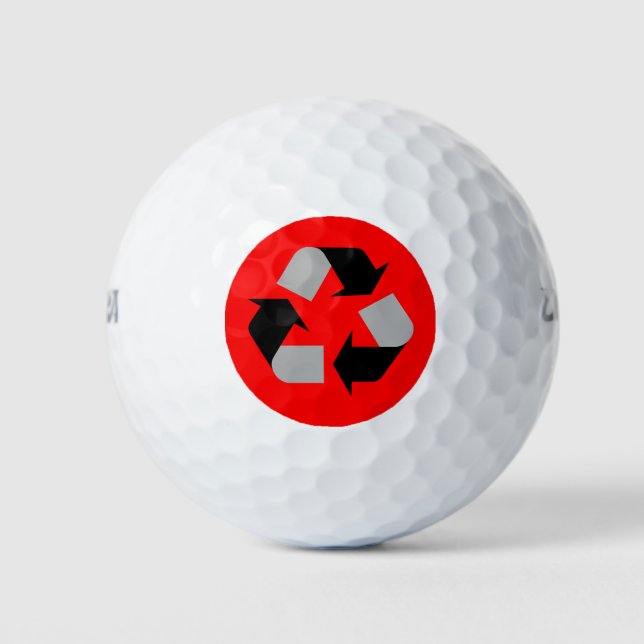 Balles De Golf Recycler (Devant)