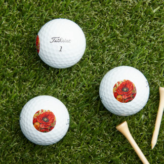 Balles De Golf RedPoppy