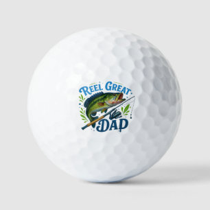Balles De Golf Reel Great Papa - Baguette de pêche et poisson