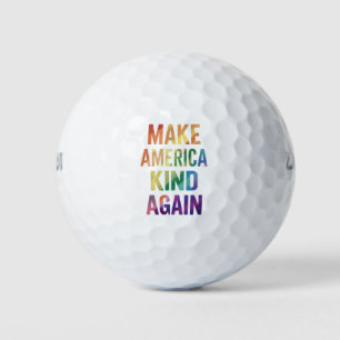 Balles De Golf Refaire de l'Amérique un endroit gentil à nouveau