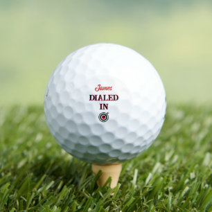 Balles De Golf Réglé - Nom / Initiale