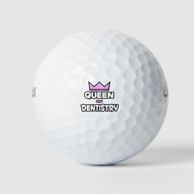 Balles De Golf Reine du dentiste (Devant)