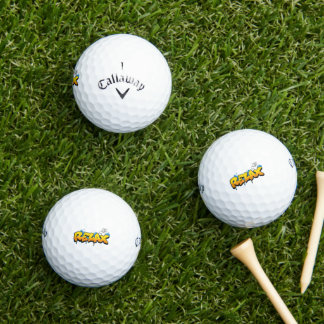 Balles De Golf Relaxer Street Art Graffiti - Main Shaka détendue