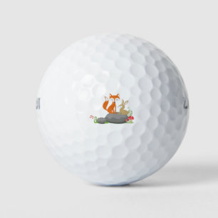 Balles De Golf Renard et lapin