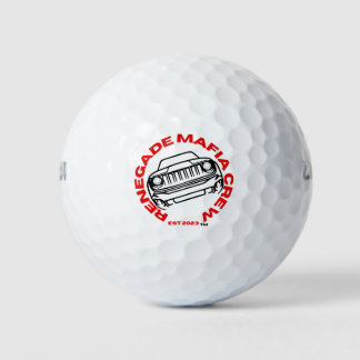 Balles De Golf Renégat Mafia Crew Golf Ball