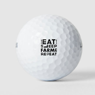 Balles De Golf Répétition de la ferme du sommeil de l'alimentatio