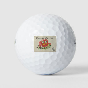 Balles De Golf Repose Sur Ses Lauriers Prigan Art 10
