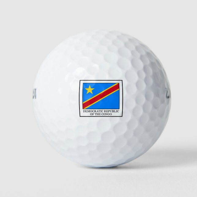 Balles De Golf République démocratique du Congo (Devant)