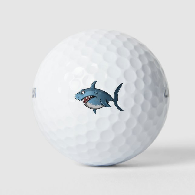 Balles De Golf requin (Devant)