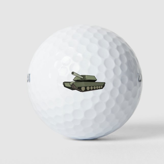 Balles De Golf Réservoir d'artillerie (Devant)