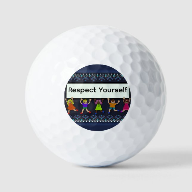 Balles de golf Respectez-vous (Recto)