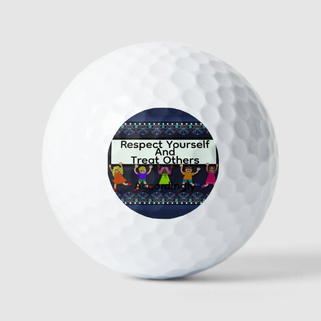 Balles de golf Respectez-vous (Recto)
