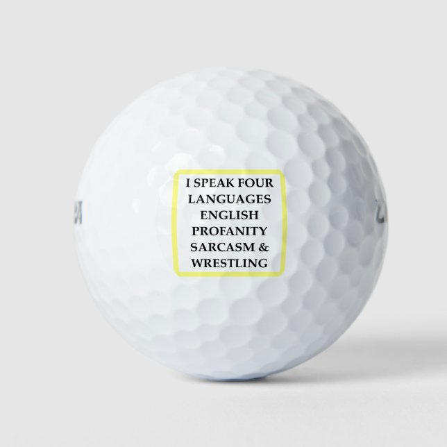 BALLES DE GOLF RESTREINTE (Devant)